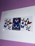 UV DTF cup wraps butterfly