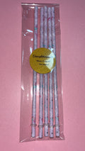 Cute straws moons & crystals