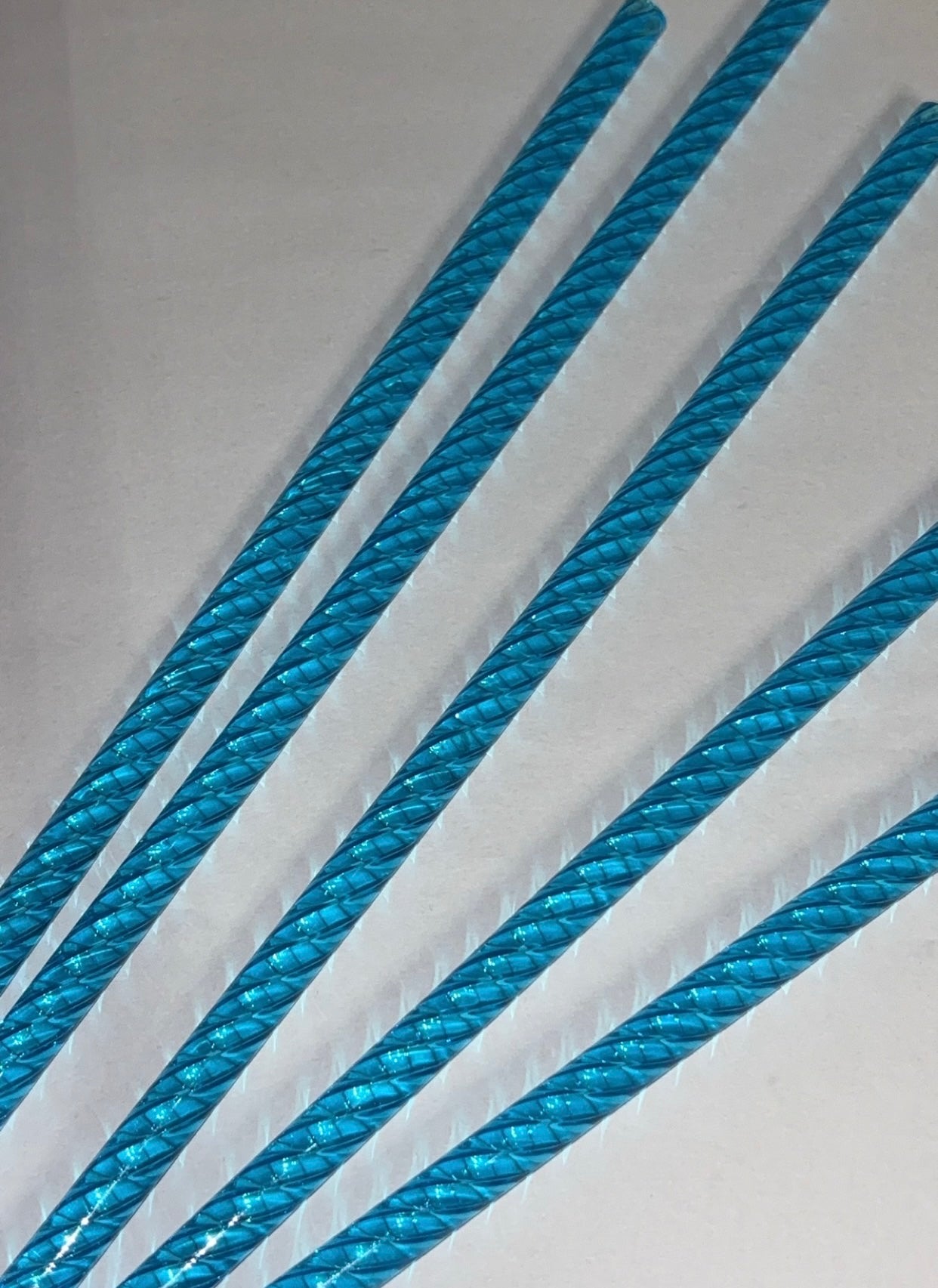 Cute straws Blue