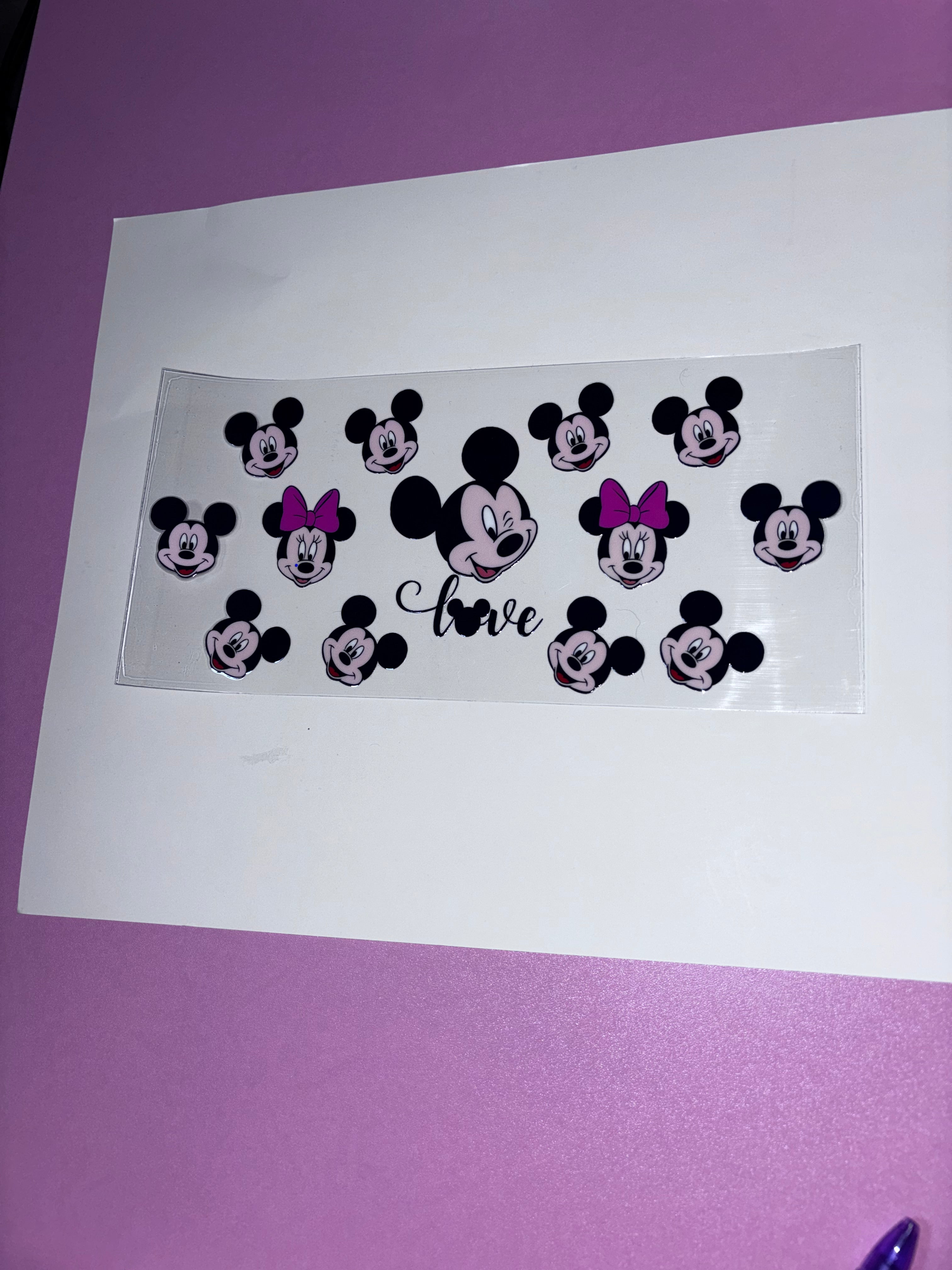 UV DTF cup wraps mouse
