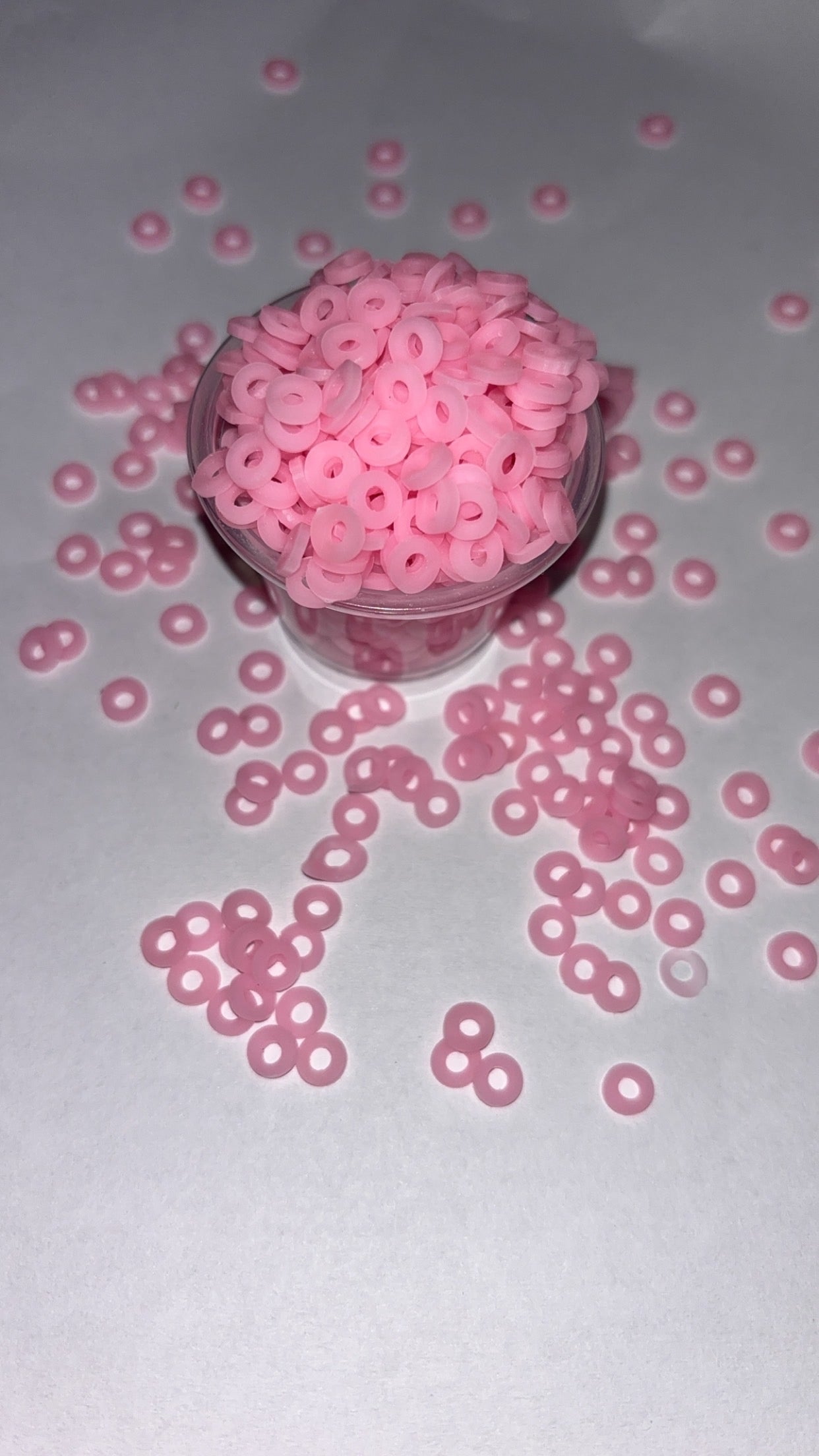 Pink glow rings