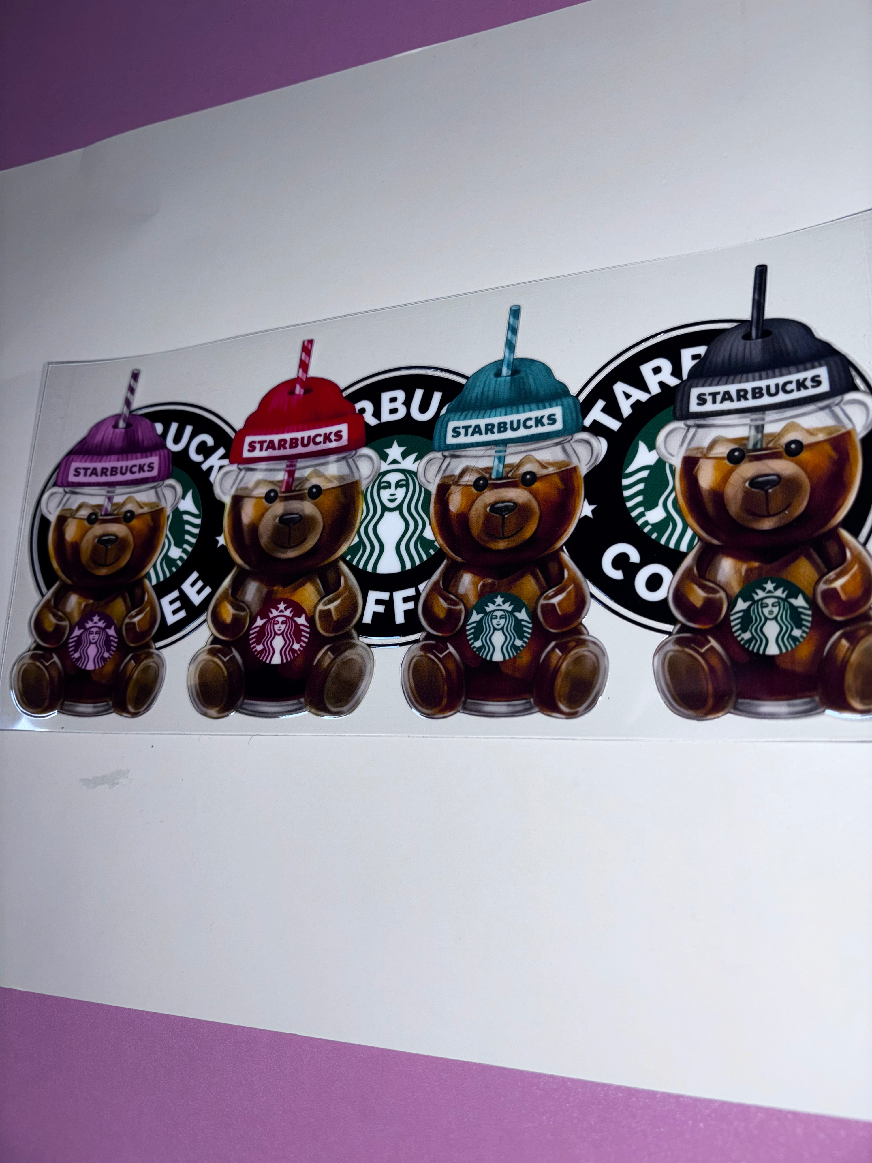 UV DTF cup wraps coffee