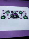 UV DTF Cup wrap frog