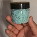 4 point star baby blue(glow)