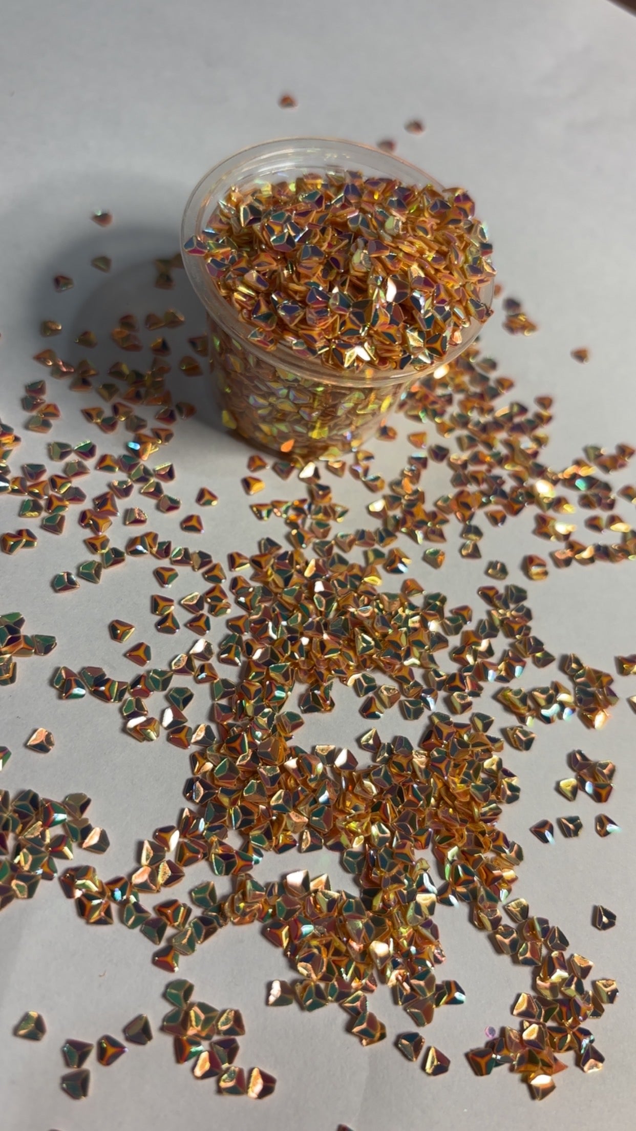 3D diamond glitter ￼