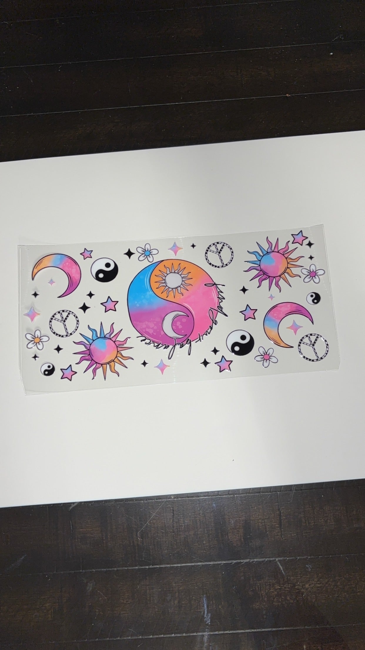 New arrival yin yang pink