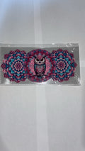 New arrival owl teal and pink