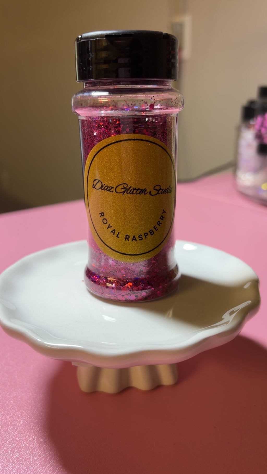 Royal Raspberry glitter