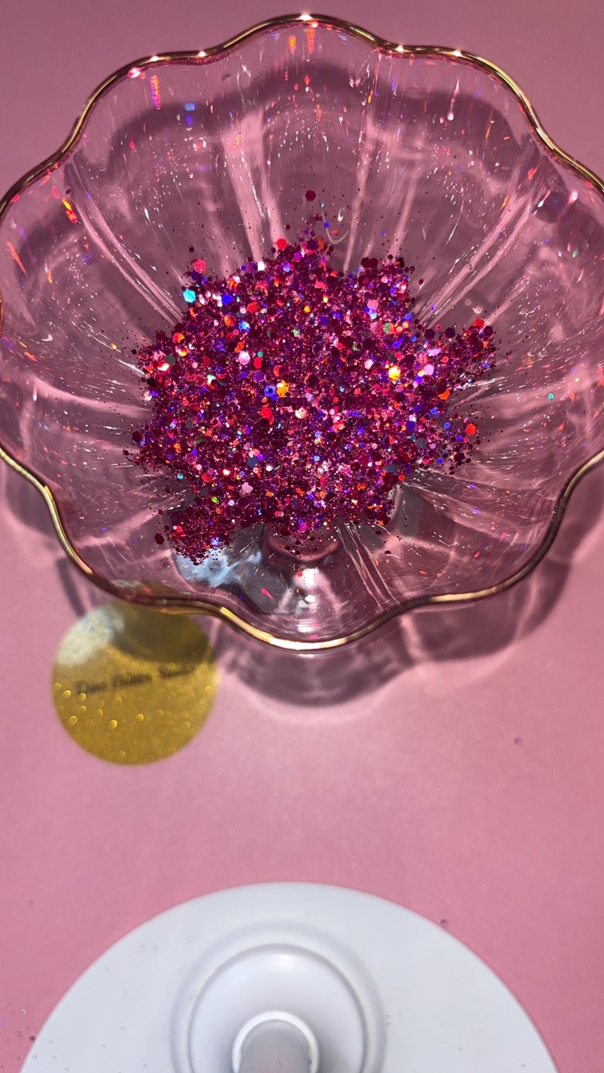 Royal Raspberry glitter