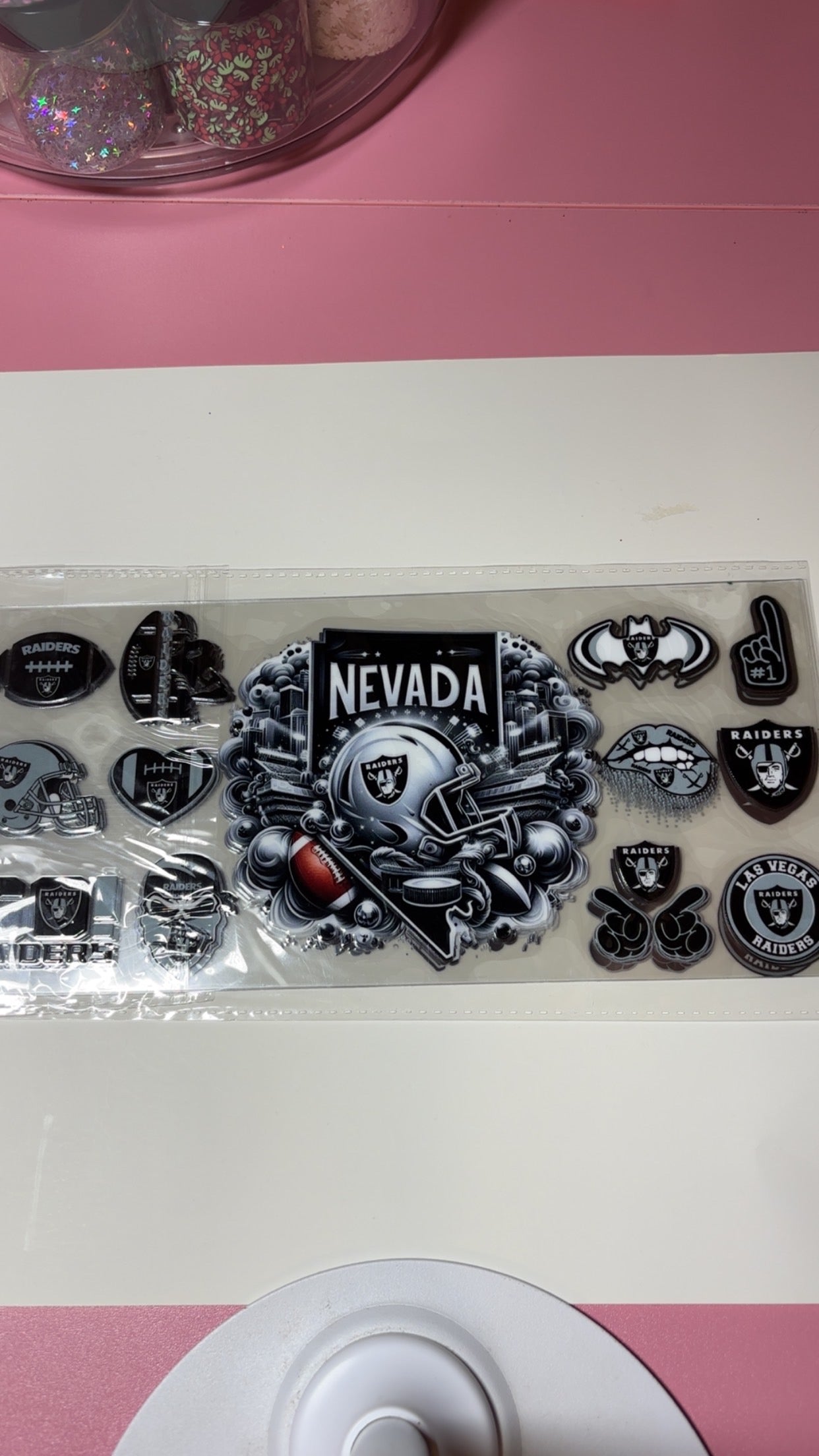 New arrival Wrap Raiders football