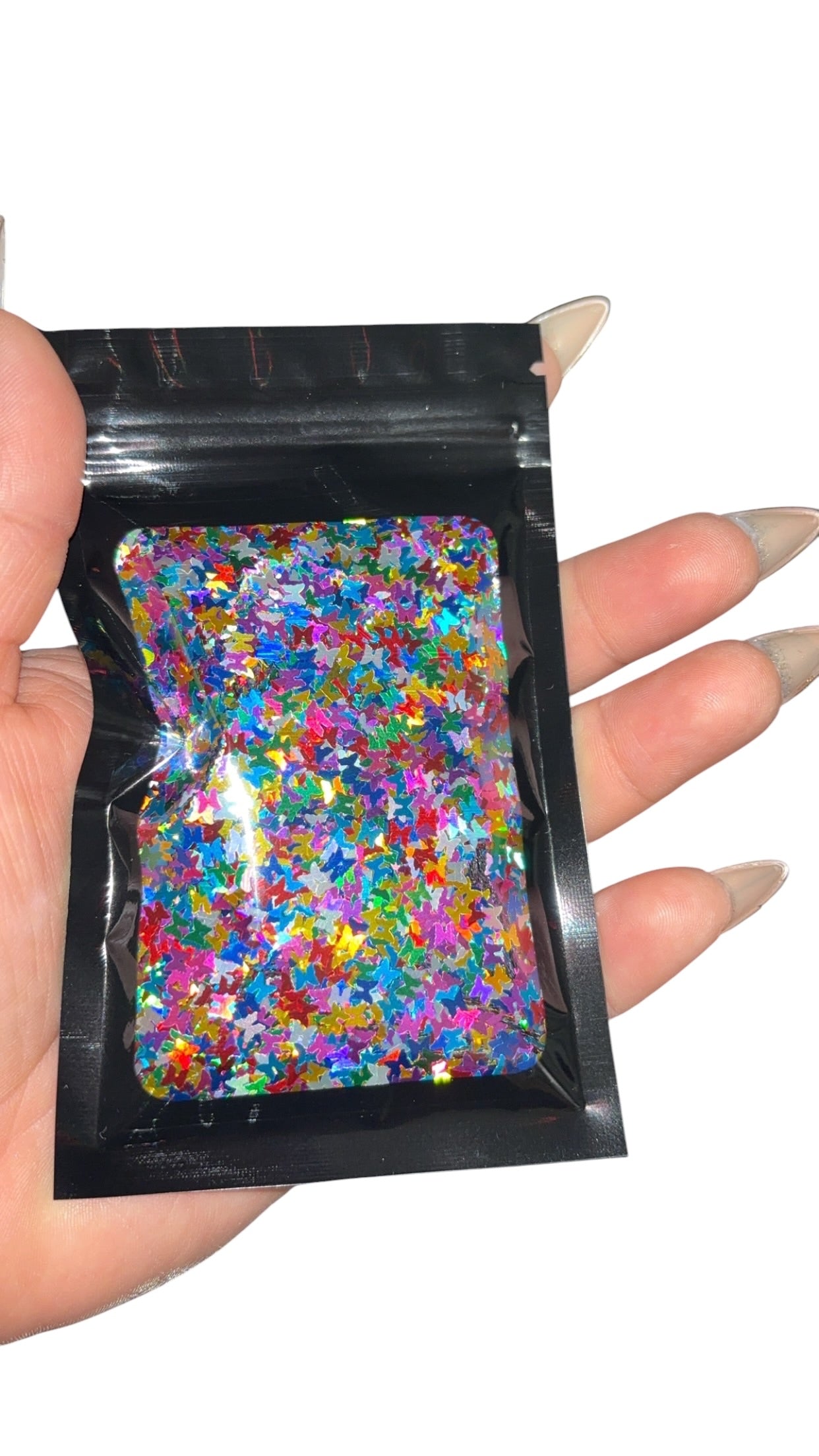 Mini multi-colored butterfly