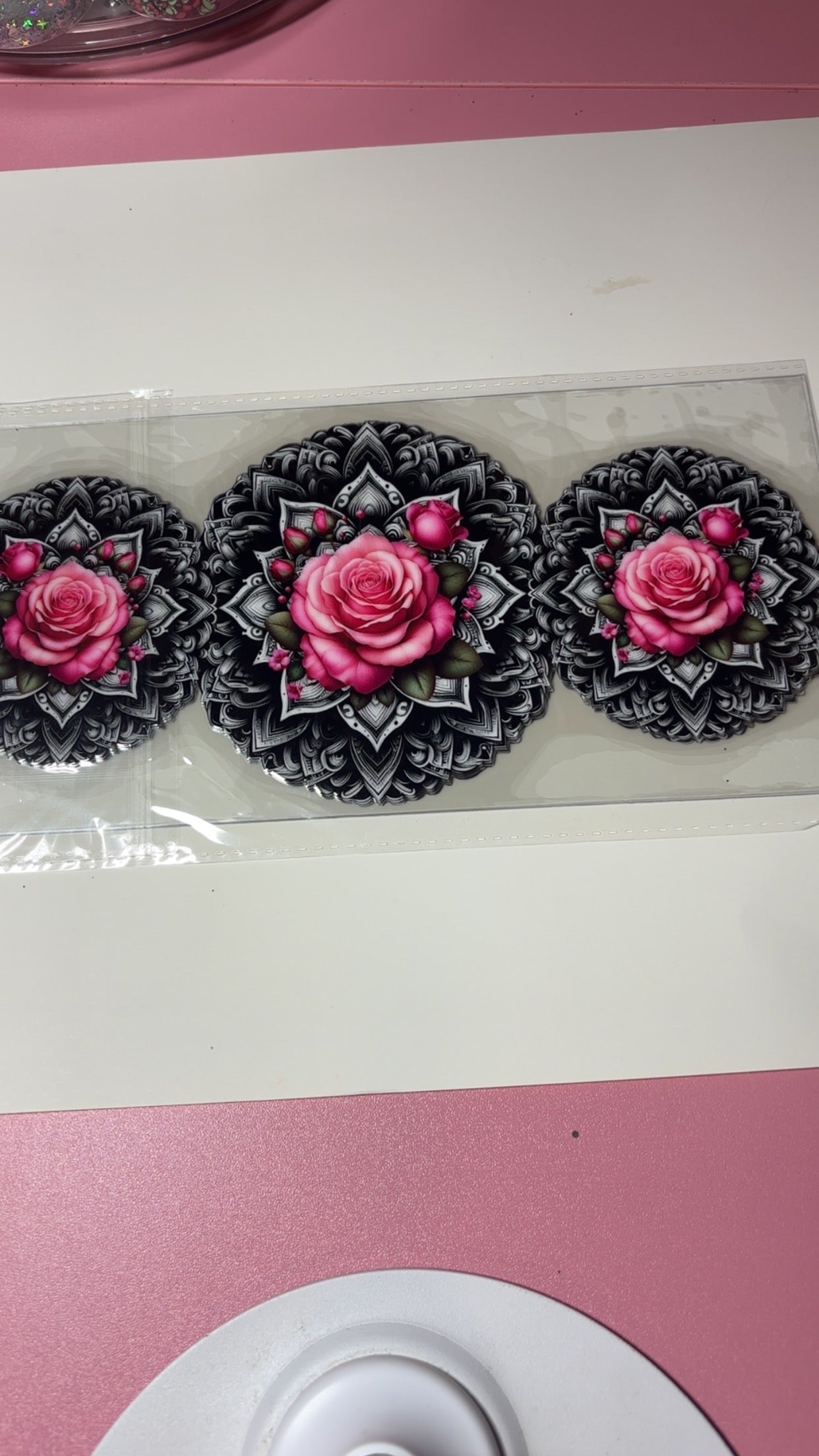 New arrivals wrap roses