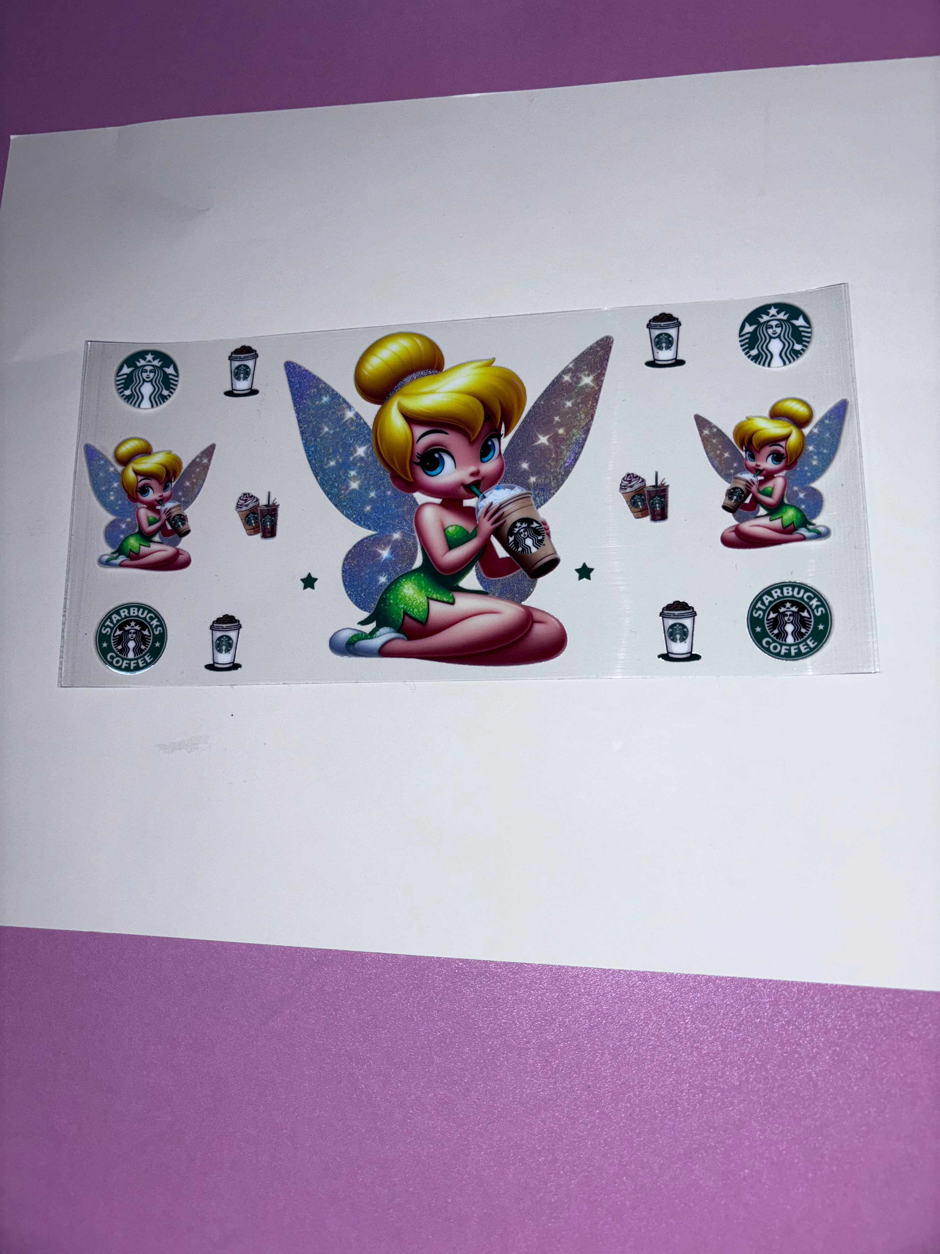 UV DTF cup wraps fairy
