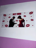 UV DTF cup wraps pretty women