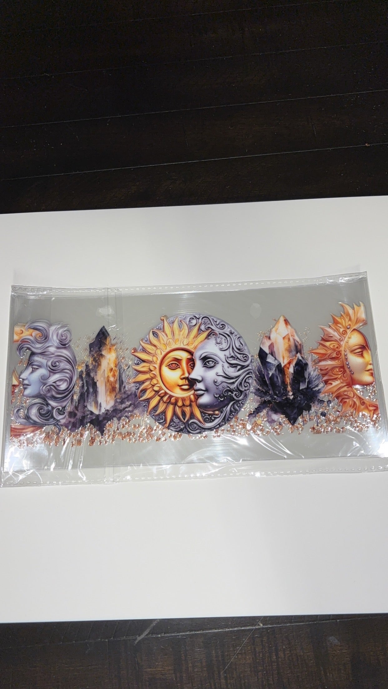 New arrival silver & gold sun/moon