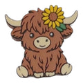 Straw topper cow