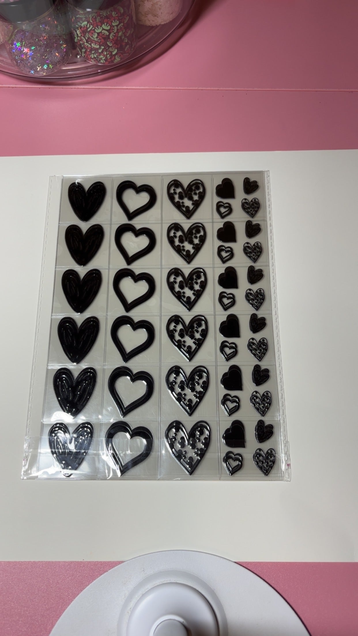 New arrival Wrap black heart