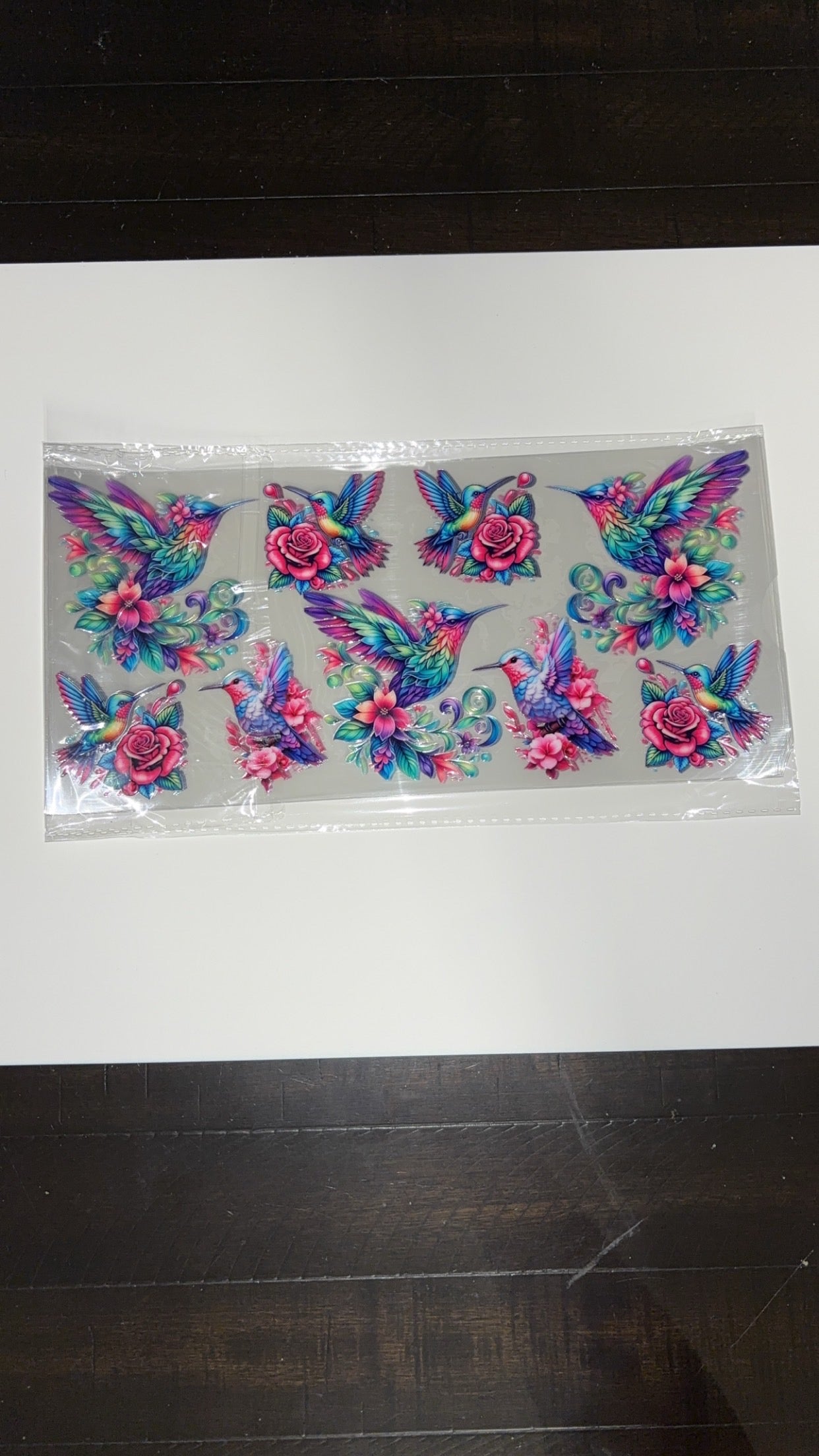 new arrival multiple humming birds