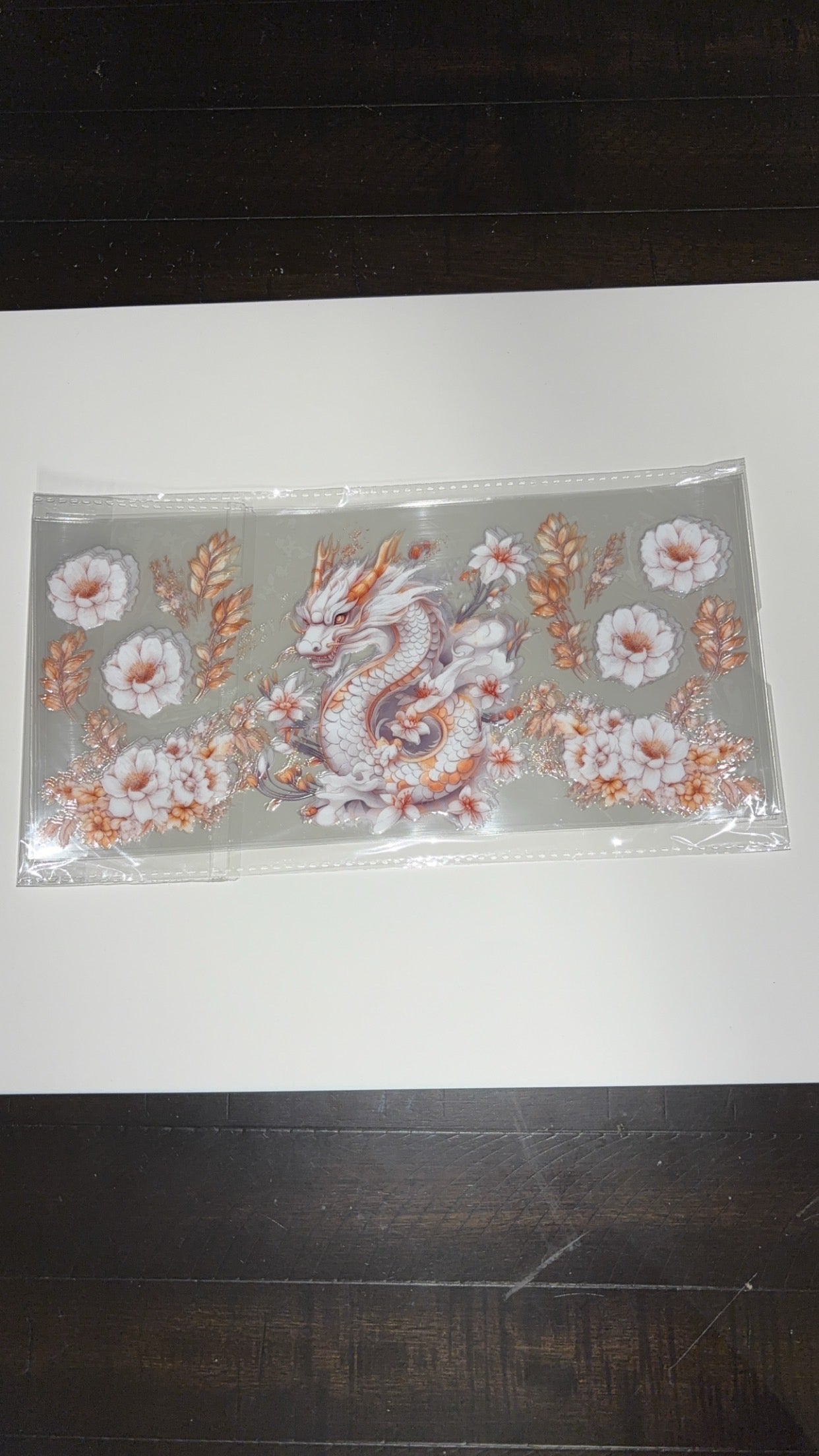 new arrival white dragon