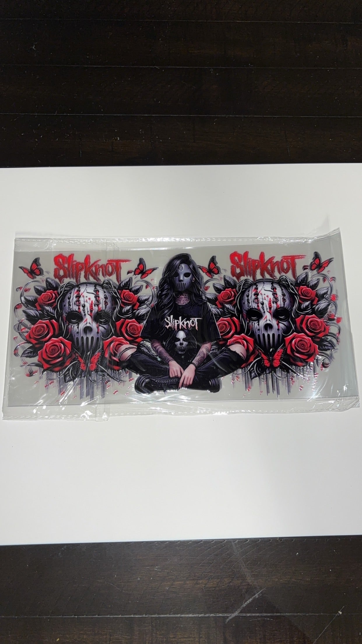 new arrival tattoo girl red slipknot