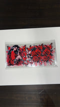 New arrival tattoo girl red roses