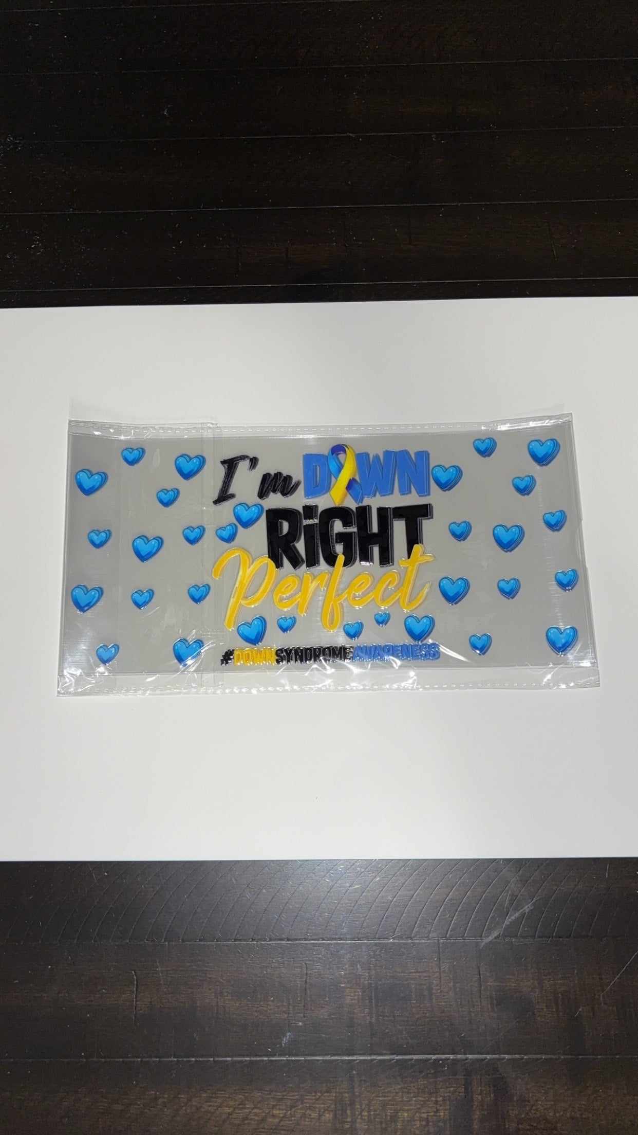 new arrival Down syndrome awareness