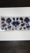 new arrival dark blue emo rose