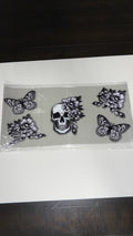 New arrival black and white skull