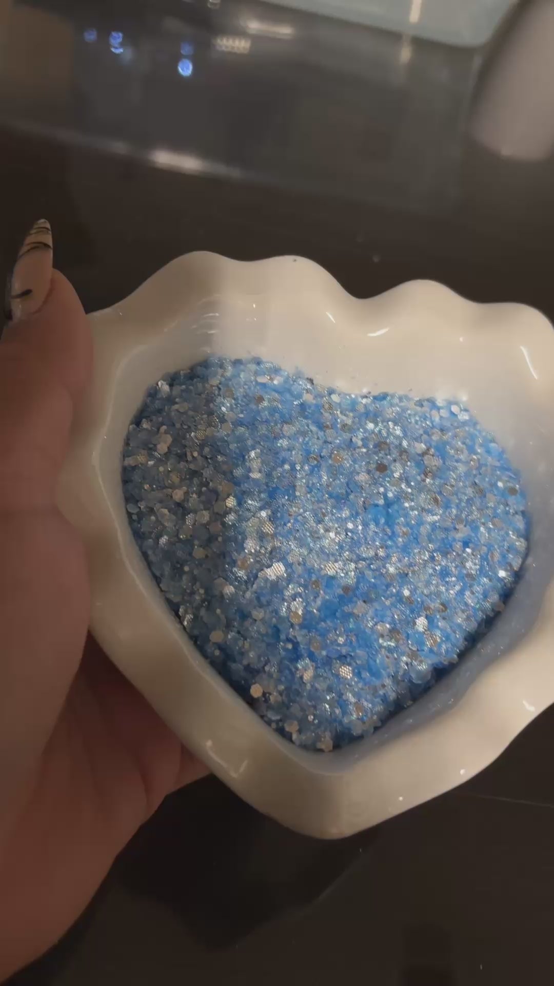 Blue blizzard